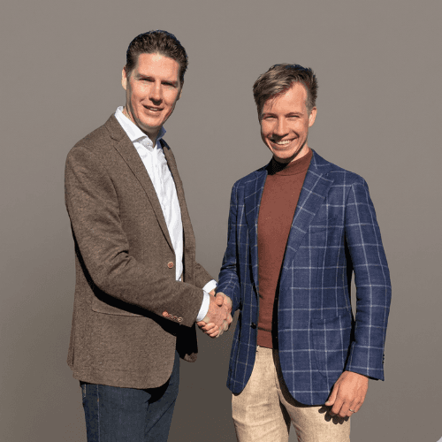 Vincent van Someren en Dennis Theobald, oprichters van TwinQ AI